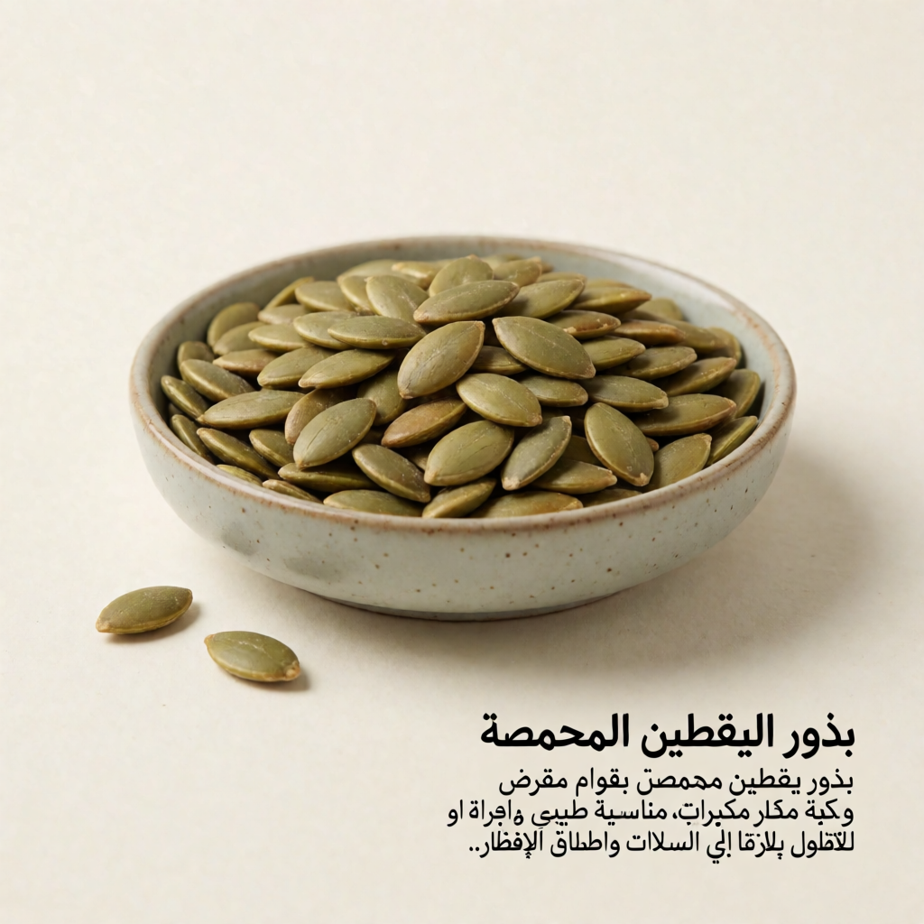 بذور اليقطين المحمصة